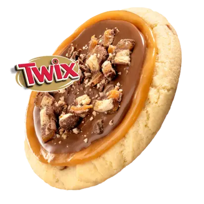 Crumbl Caramel Shortbread Cookie
