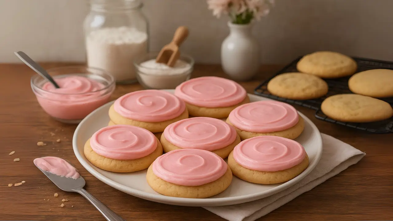 Crumbl Pink Sugar Cookie Recipe