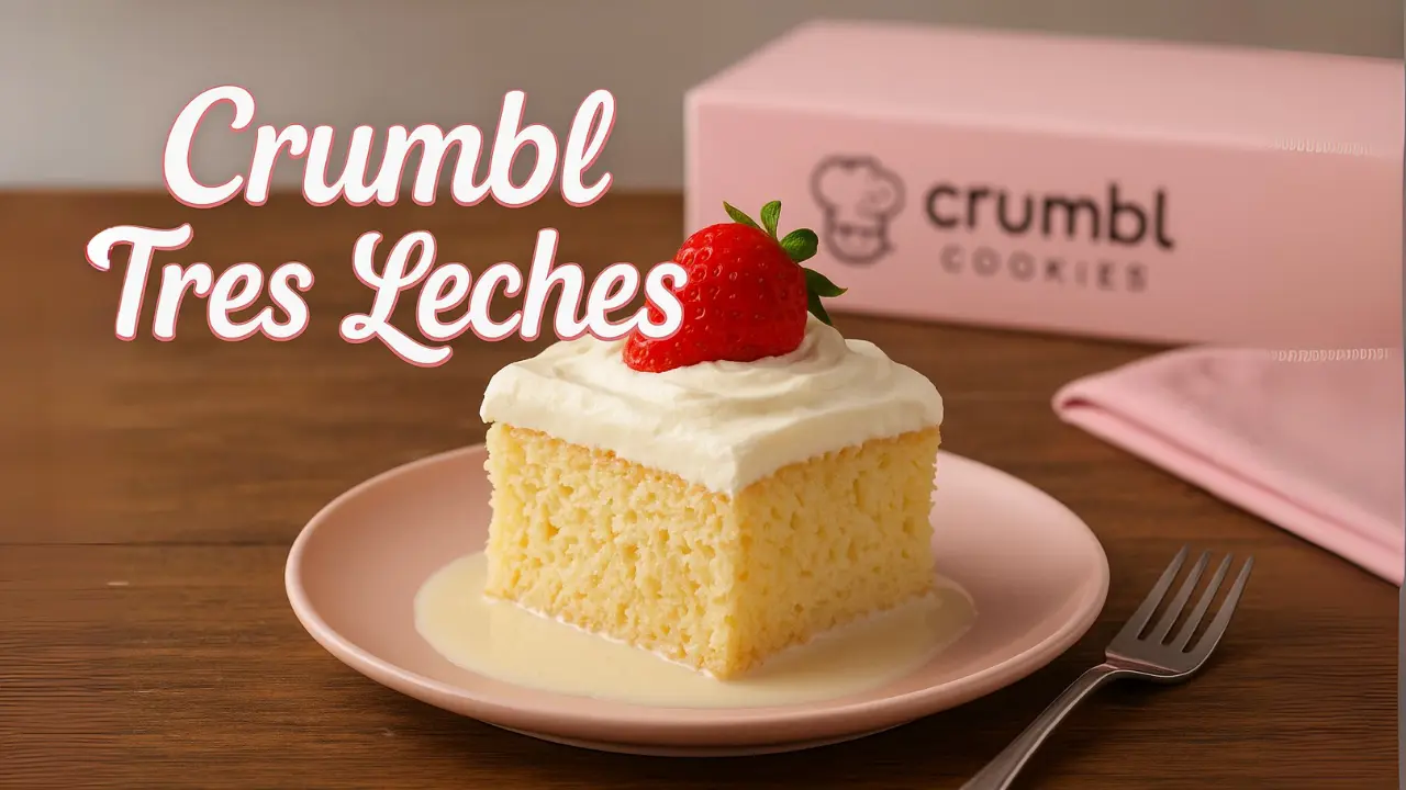 Crumbl Tres Leches Cake