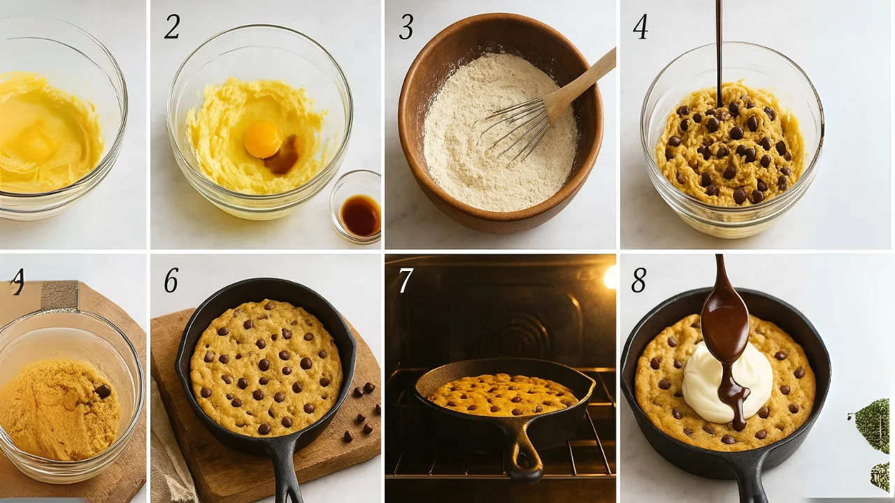 Skillet Cookie Crumbl Recipe