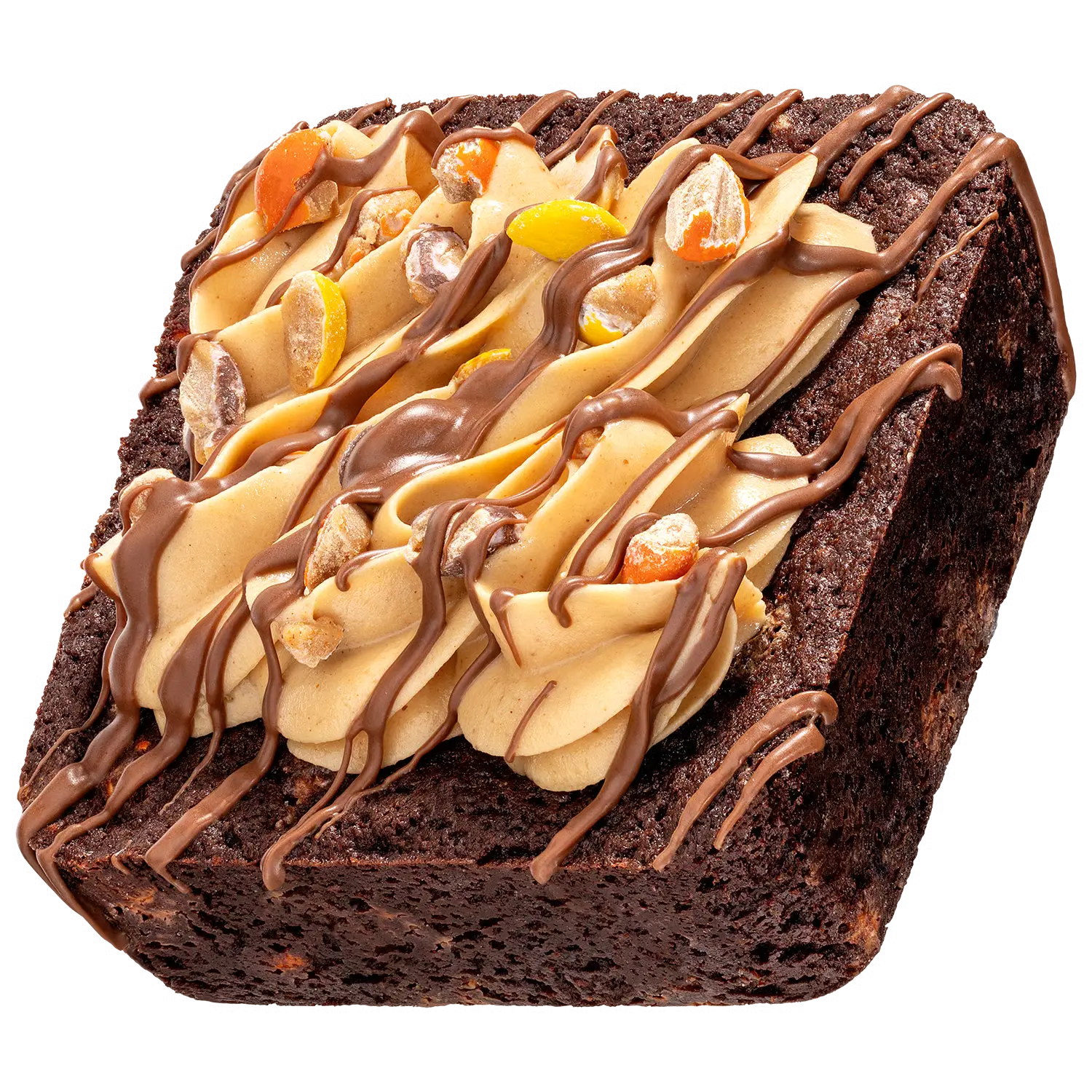 chocolate peanut butter brownie