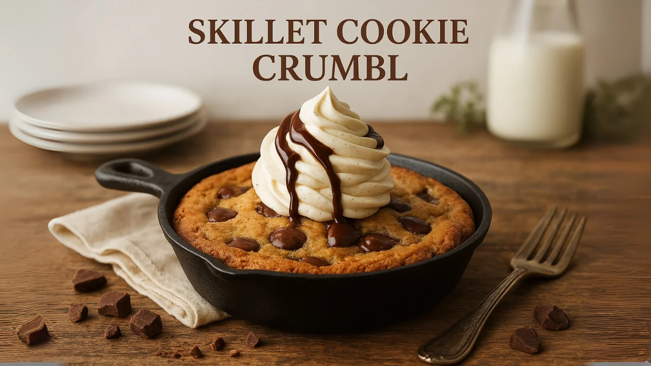 skillet cookie crumbl price