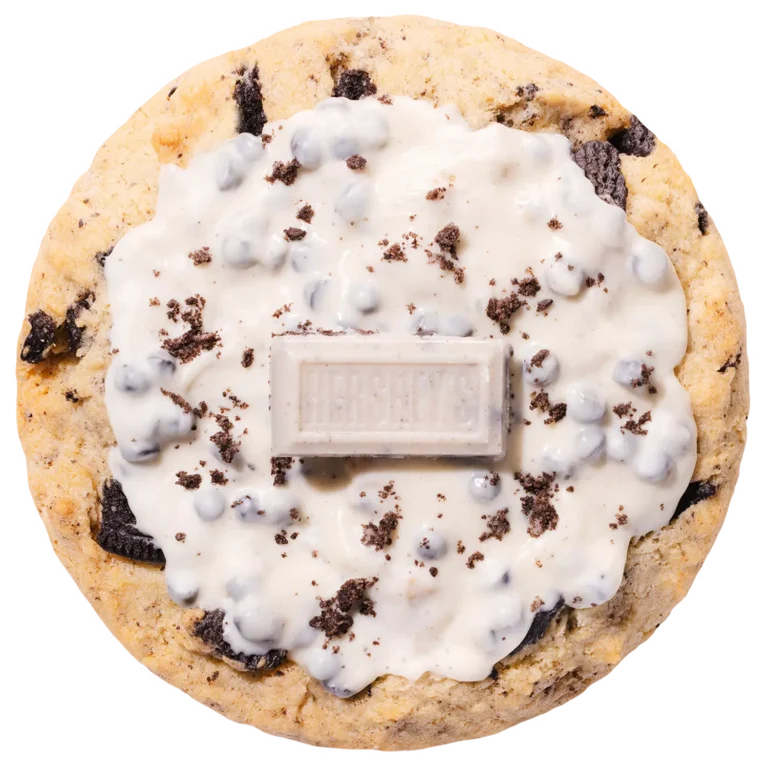 Crumbl White Drop Cookie ft. HERSHEY’S Cookies ‘n’ Creme